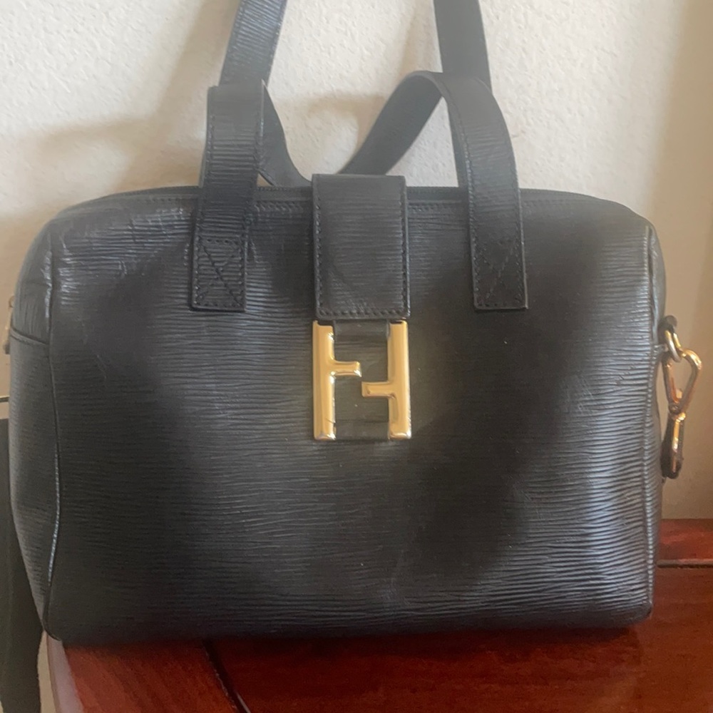 Fendi Authentic Leather Satchel